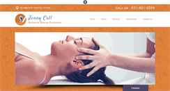 Desktop Screenshot of jennycallmyofascialrelease.com